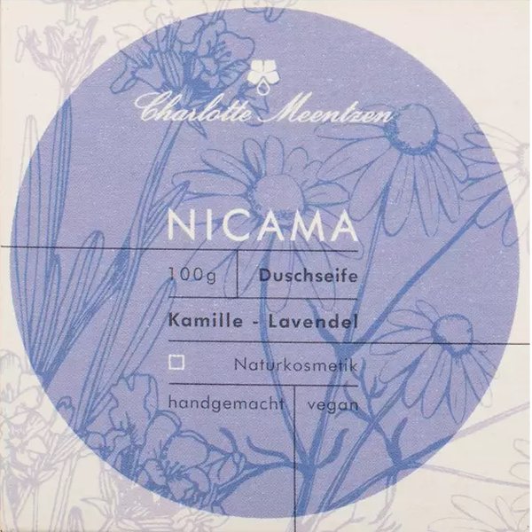 Charlotte Meentzen Nicama Duschseife Kamille-Lavendel, 100 g Produkt