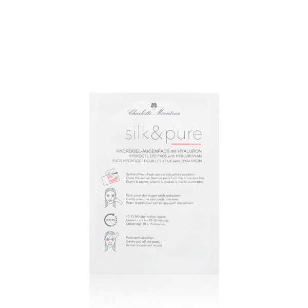 Charlotte Meentzen Silk & Pure Hydrogel-Augenpads, 5x 2 Stück Produkt