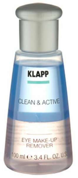 Klapp Clean & Active EyeMake Up Remover 100 ml
