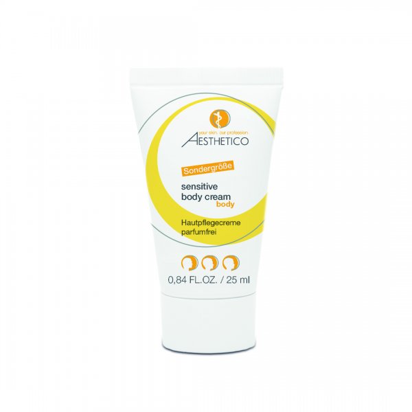 Aesthetico Sensitive Body Cream, 25 ml Produkt